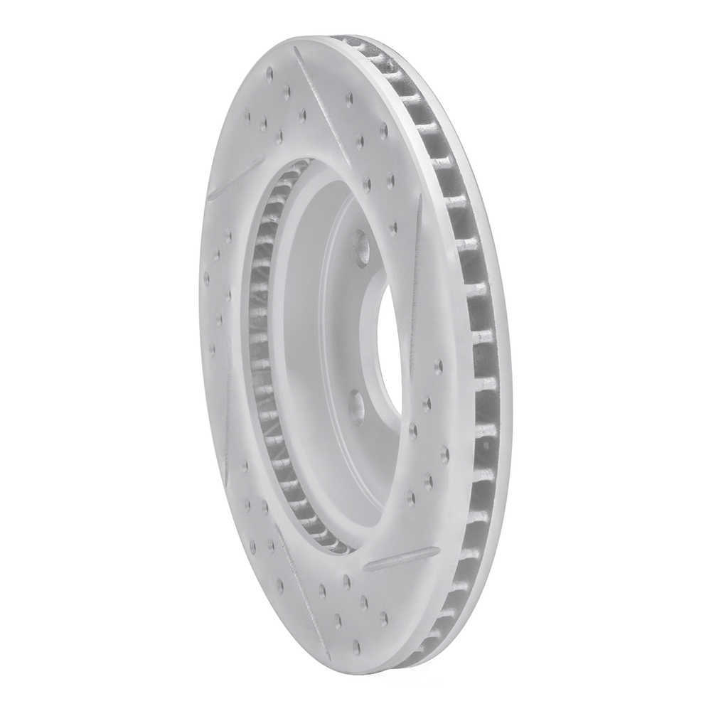 Dynamic Friction Company 830-67065L DFC Geoperformance Rotor - Drilled and Slotted