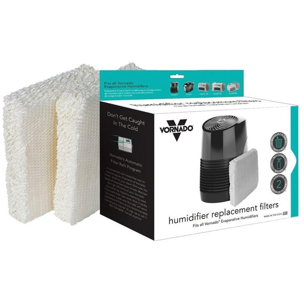Vornado MD10002 Replacement Humidifier Wick Filters, 2pk Walmart
