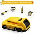thumbnail image 3 of 1 PACK 20V 3Ah Replacement for DeWalt Lithium Battery DCB204, 3 of 6