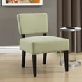 thumbnail image 4 of ACCENT CHAIR - LIGHT GREY / BLACK ABSTRACT DOT FABRIC, 4 of 11