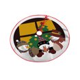 thumbnail image 1 of Adornos de Navidad Falda de árbol de Navidad Falda de árbol impresa Decoración de árbol de Navidad para el hogar Wmkox8yii gf8583, 1 of 1