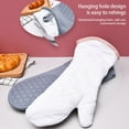 thumbnail image 4 of POINTERTECK Gants d'Isolation en Silicone Mitaines de Four Cuisine Anti-Brûlure Lavables Durables Micro-Ondes Résistants Haute Température Rose, 4 of 8