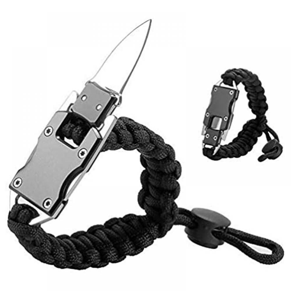 outdoor camping paracord survival bracelets with metal clasp emergency tool n I2 