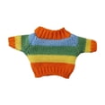thumbnail image 1 of Ropa para muñecas de 20 cm, suéter para muñecas, ropa, disfraces, atuendo de muñeca de punto, animal lindo Suéter arcoiris, 1 of 9
