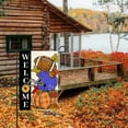 thumbnail image 3 of Fall Football Garden Flags 12 x 18 Inch Vertical Double Sided, Pumpkin Autumn Sports Game Day Welcome Flag for Yard Holiday Outside Outdoor Seasonal Decoration(Blue), 3 of 6