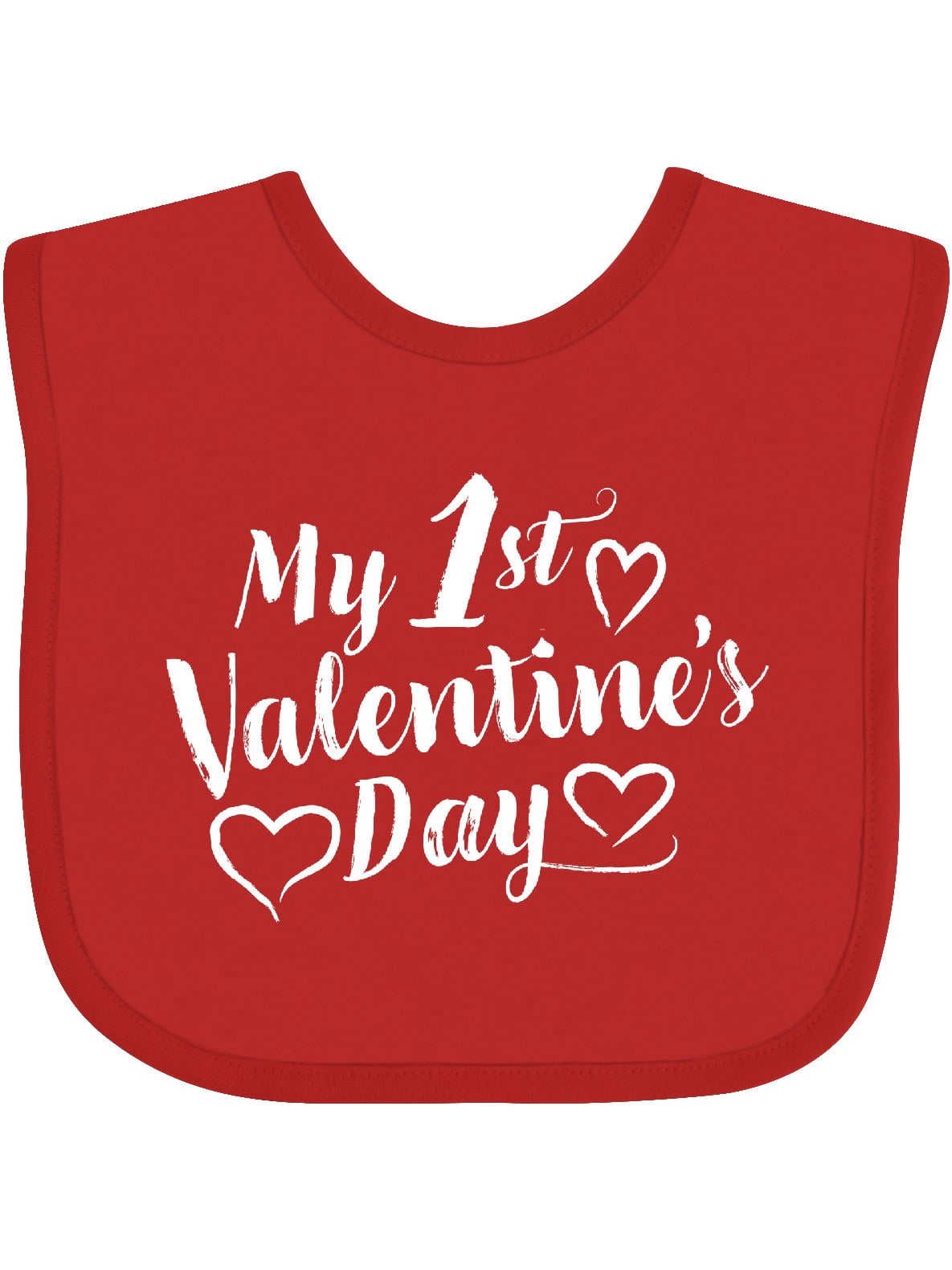 my first valentine's day bib