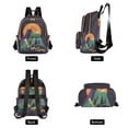 thumbnail image 4 of FORMRS Mini Backpack Purse for Women Travel Daypack Casual Shoulder Bag, Abstract Animals, 4 of 7
