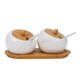thumbnail image 1 of Juego de tarros de cerámica para especias de cocina (colores surtidos), 1 of 7