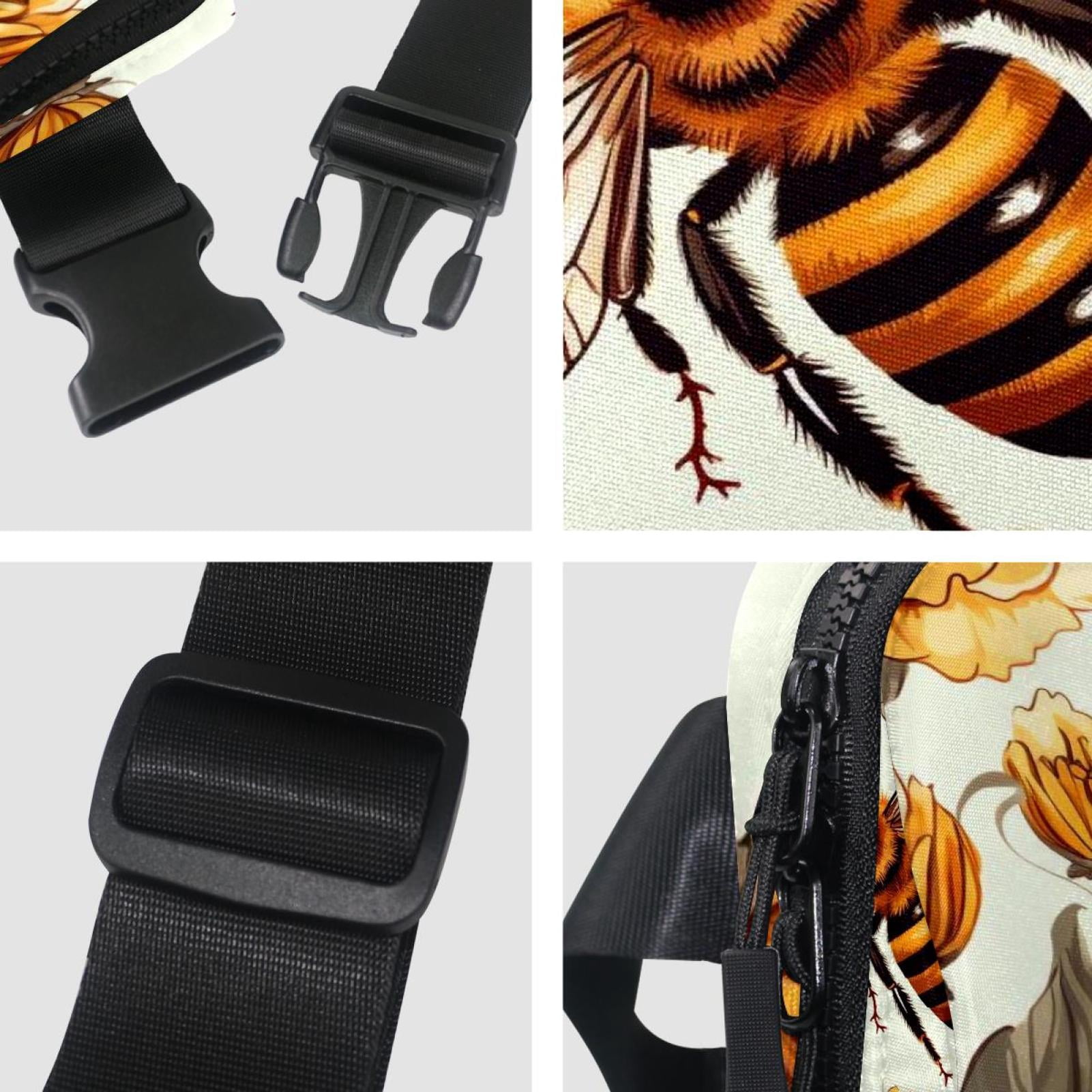 Starry Bee Lightweight Adjustable Fanny Bag Running Belt Waist Pack with Extension Strap Unisex
