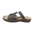 thumbnail image 2 of Sandalias de playa con cuña y punta abierta para mujer con diseño de flores y vacaciones Wmkox8yii ytu3461, 2 of 3