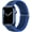 Bilateral Blue, variant on Stretchy Solo Loop Compatible with Apple Watch Band 49mm 46mm 45mm 44mm 42mm 41mm 40m 38mm for Women Men, Sport Breathable Nylon Braided Wristband for iWatch Series 10 9 8 7 6 SE 5 4 3 Ultra 2