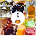 thumbnail image 5 of Dinheiro Botella dispensadora de aceite de oliva y vinagre Sin embudo Coctelera para aderezo para ensalada Botella simple de almíbar, 5 of 5