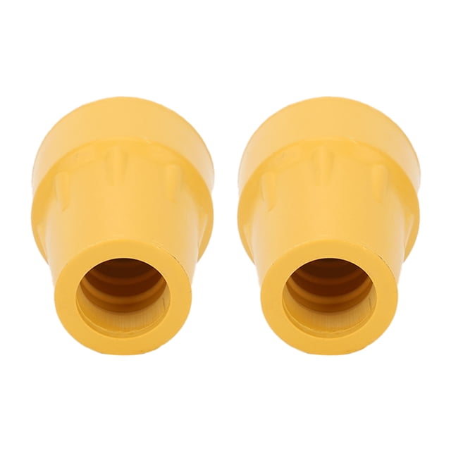 Embouts de Béquille de Remplacement, 2 Pcs Embouts de Béquille Accessoires de Marche Compacts et Légers