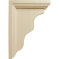 thumbnail image 3 of Ekena Millwork 2 1/4"W x 5"D x 7"H Hamilton Traditional Bracket, Rubberwood (2-Pack), 3 of 4