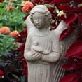 thumbnail image 3 of Morning Angel Statue - Resin Sandstone Look - 29 Inch Height, Lightweight, 3 of 9