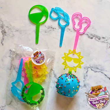 Fun In the Sun Cupcake Toppers