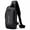 Black, variant on Fashion Anti-Theft Sling Bag for Men, Lightweight Waterproof Crossbody Chest Pack for Travel, Hiking & Daily Use