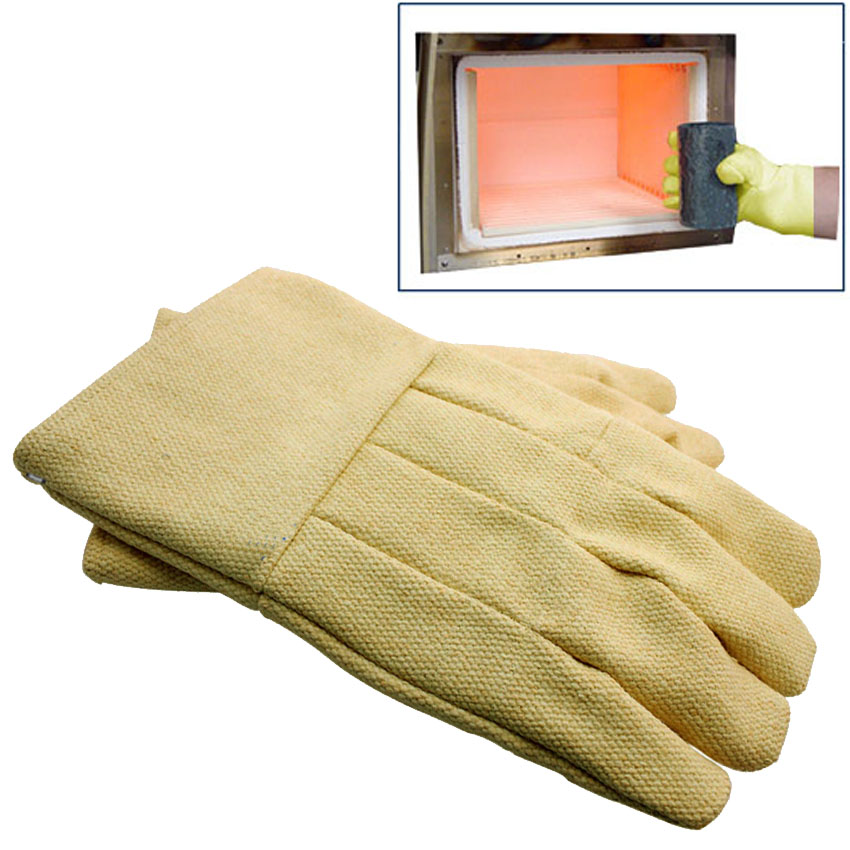 High Temperature Kevlar Heat Resistant Casting Mold Makers Gloves 14” Refiner