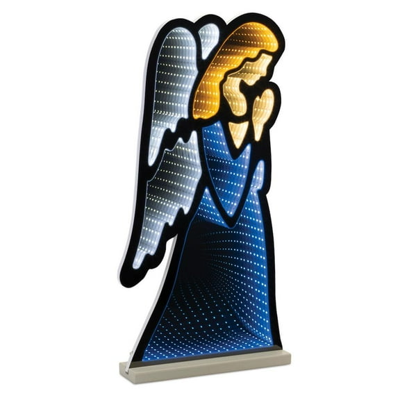 Melrose International LLC Angel Infinity Light 24.5"H Acrylic UL Plug Included