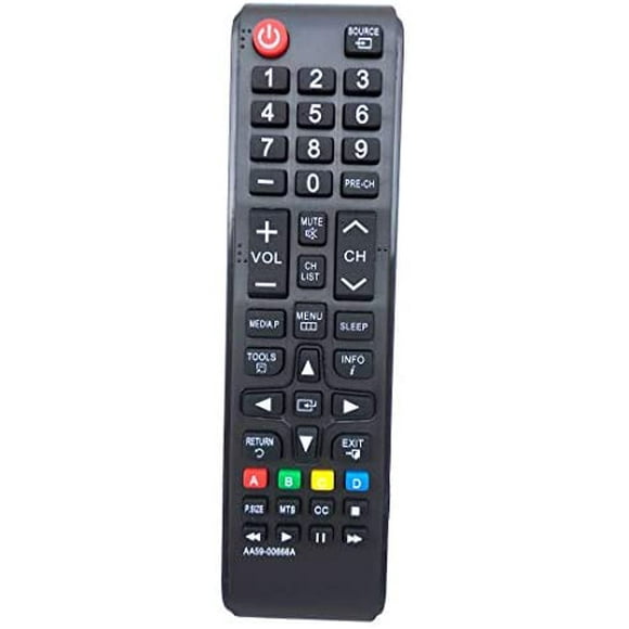 Gorilla Babo Universal Remote Replacement for Samsung TV AA59-00666A AA5900666A UN32EH4003 UN32J4000 UN39EH5003F