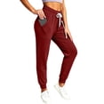 thumbnail image 7 of Cfrylhy Womens Joggers with Pockets Elastic Waist Drawstring Sweatpants Stretch Casual Gym Workout Running Pants, 7 of 7