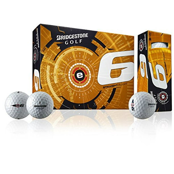 Golf Bridgestone Golf 2015 e6 Balles Blanc, Pack de 12