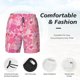 thumbnail image 3 of Balery Love Bañador para hombre, shorts de playa de secado rápido con entrepierna y forro de compresión-X-Large, 3 of 6