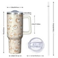 thumbnail image 2 of OBREWU Shibainu and Love Tumbler with Handle and Lid,Shibainu and Love 40oz Double Wall Vacuum Insulated Tumbler,Cups Gift for Women and Men, 2 of 7