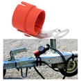 thumbnail image 4 of Trailer Plug Holder Universal Weatherproof Protective Accessory for 7 to 13 Pin Connector Screw Mount Tow Bar Bike Racks Horse Trailers ABS Plastic Metal, 4 of 7