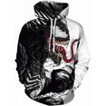 thumbnail image 1 of Sudaderas de manga larga para hombre, sudaderas con capucha con estampado de neón, jerséis con gráficos 3D, ropa deportiva de animales, 1 of 3