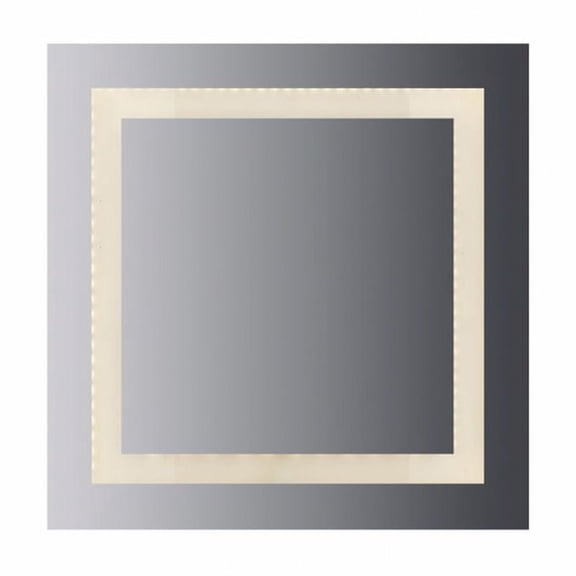 LM4IS-C3636 Cal Lighting Glow - 64W LED Rectangular Wall Mirror In Modern Style-36 Inches Tall and 36 Inches Wide