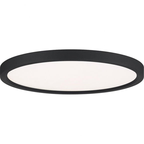 15 inch 27W 1 Led Flush Mount-Earth Black Finish Bailey Street Home 71-Bel-4235969