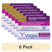 (6 pack) Vagisil Maximum Strength Anti-Itch Creme, 1 Oz, 1 Pack