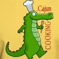 thumbnail image 3 of CafePress - Cajun Cooking Light T Shirt - Men's Classic Graphic T-Shirt, 3 of 4