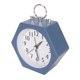thumbnail image 4 of Despertador Multifunción Silencioso Caja de Metal Poligonal Mini Despertador para Mesita de Noche Dormitorio Cocina Oficina Azul, 4 of 8
