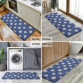thumbnail image 6 of Dark Blue Sun Moon Star Pattern Kitchen Rug Mat,Kitchen Runner Rugs Non Skid Washable,Decorative Kitchen Floor Mats for Kitchen,Sink,Laundry,17"x47.2", 6 of 7