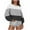 White, variant on FDGIU Oversized Sweatshirt for Women - Fuzzy Fleece Crewneck Long Sleeve Pullover, 2025 Casual Fall Fashion