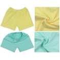 thumbnail image 5 of ToBeInStyle Girl's 4-Pack Relaxed Casual Ultra-Soft Cotton Shorts - Pastel - 2 Years Old, 5 of 6