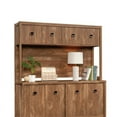 thumbnail image 3 of Pemberly Row Farmhouse Engineered Wood Hutch in Sindoori Mango/Brown, 3 of 9