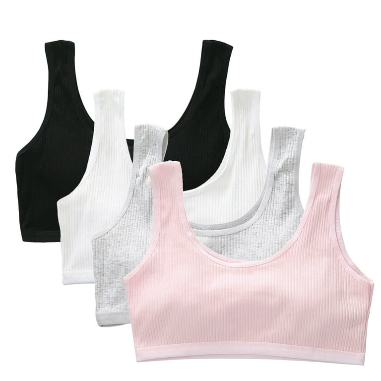 Cheap Bra for Girls 7-12 years Underwear Tops for Teens Cotton