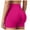 Hot Pink, variant on Workout Impact Yoga Shorts for Women Scrunch Lifting Gym Seamless Booty Biker Shorts Yellow, S