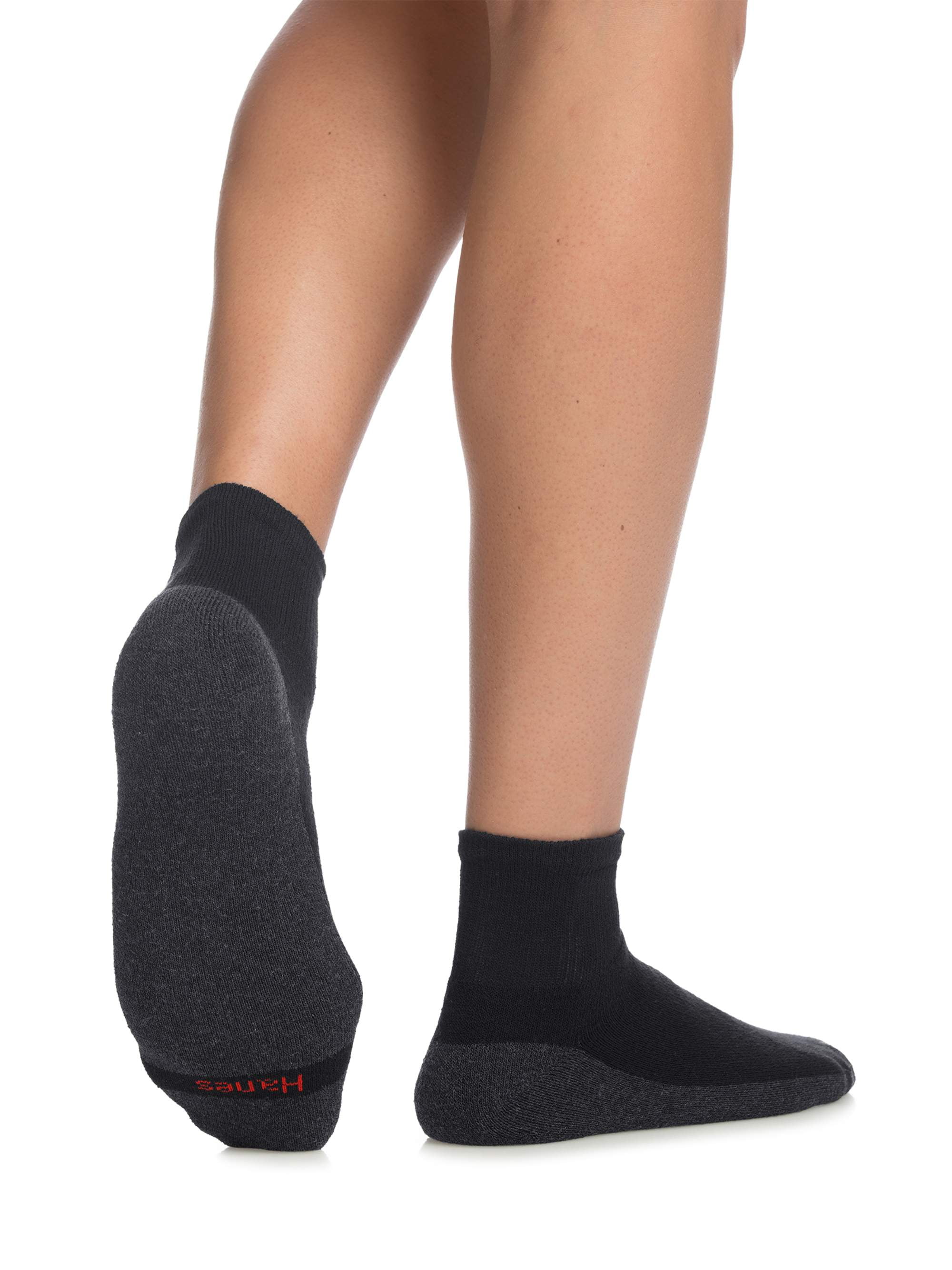 Hanes Mens ComfortBlend reg; Ankle Socks 6-Pack 911-6 