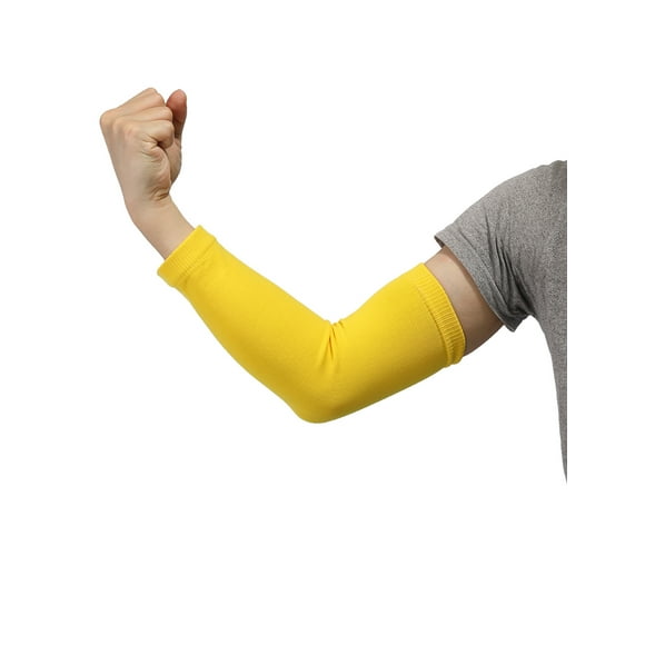 Unique Bargains Unisex Breathable Compression Sports Arm Sleeves Protector