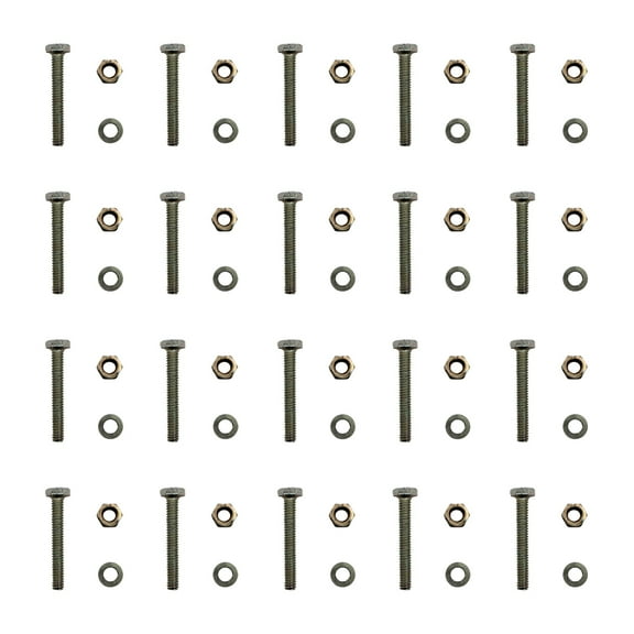 RAParts Pack of 20 Shear Pins & Nuts Fits AYP 9524MA Fits Sears Fits Craftsman 1501216MA 301172