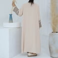 thumbnail image 5 of DuoJiaJ Robe Longue Abaya Dubai Turque Moyen Brodée à Franges pour Enfants Musulmans Garçons Filles Robe Traditionnelle Taille 3-4 Ans, 5 of 5