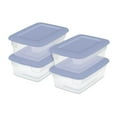 thumbnail image 1 of Sterilite Set Of (4) 11.4L Boxes- Blue, 1 of 3