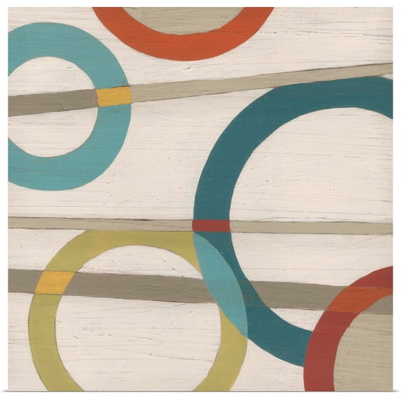 Great BIG Canvas | Rolled June Vess Poster Print entitled Circular Logic III