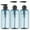 A, variant on Shampoo Bottles with Pump, 16oz Empty Refillable Shower Bottle, 3 Pack 500ml Plastic Reusable Squeeze Lotion Dispenser for Shampoo and Conditioner Body Wash Liquid Soap Gel Bathroom Hotel
