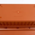 thumbnail image 3 of 3 Packs 17 inches Terracotta Color Window Boxes Flower Pots with Saucer, Plastic Vegetable Planters Rectangular Planters for Windowsill,Patio, Garden, Home Decor, Porch, 3 of 7