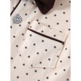thumbnail image 6 of Baby Boy Suit Clothes 0-18M Infant Tuxedo Gentleman Outfits Long Sleeve Suspender Pants Bowtie Hat, 6 of 14